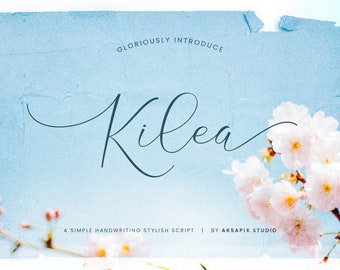 Kilea - Elegant Script Font