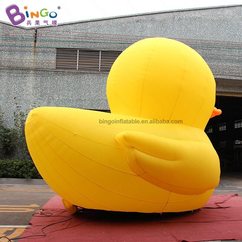 4mh Giant Yellow Inflatable Duck Customizable Pet Rhubarb Decoration - Etsy