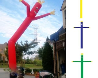 Inflable 3m 6m Sky Dancers publicidad aire marioneta viento tubo ondulado hombre juguete