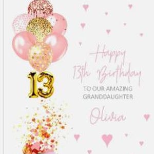 Carte d'anniversaire officiellement une adolescente, petite-fille fille nièce Tout le monde