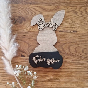 Geldgeschenk Hase Ostern, individuelles Geschenk mit Namen, personalisierbar, Geschenkidee von IDEENwerkelei Bild 7