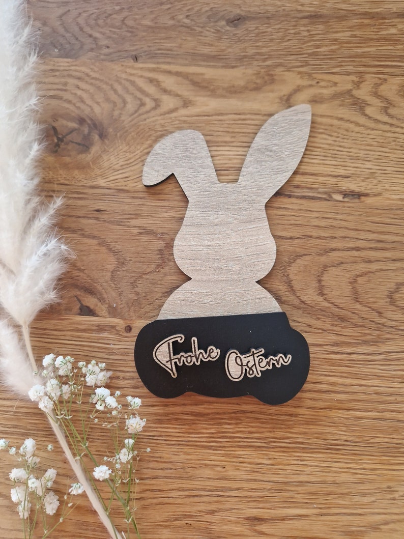 Geldgeschenk Hase Ostern, individuelles Geschenk mit Namen, personalisierbar, Geschenkidee von IDEENwerkelei Bild 5