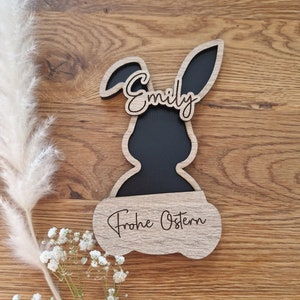 Geldgeschenk Hase Ostern, individuelles Geschenk mit Namen, personalisierbar, Geschenkidee von IDEENwerkelei Bild 6