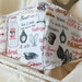 Baking Words. Face Mask .Fits most adults.cotton. poli fabric soft ear holder. Made in Oregon, washable. reusable