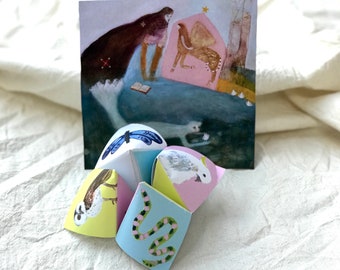 Chatterbox, mini retiro de arte, 4 remedios creativos para que fluyas y te liberes.