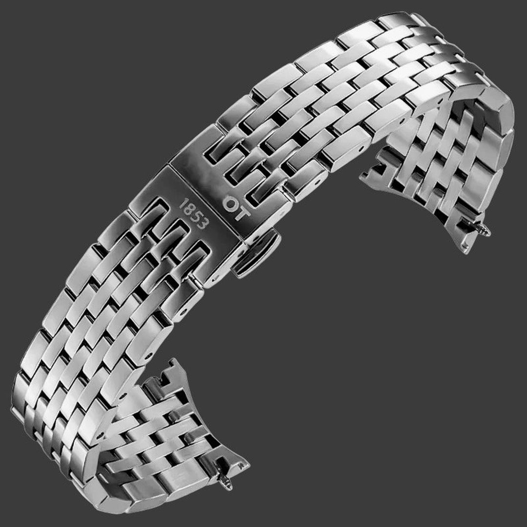 Budget Wrist Leather 18 mm Watch Strap Replacement T047.220.46.086.00_K0018692