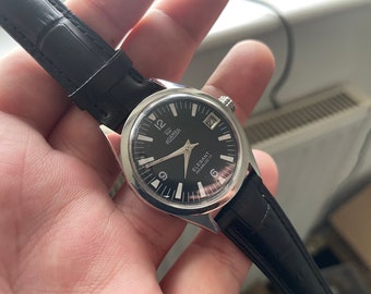 Roamer watch black dial date beautiful