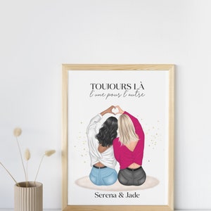 personalized couple poster, customizable couple interior decoration, lgbt couple poster, loving couple married couple gift