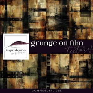 Texturas de tiras de película grunge, fondo de retrato artístico, gráficos de cámara digital, descarga instantánea, rostros en películas, fondo de película vintage