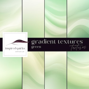 Green Gradient Overlays Photoshop, Pastel Digital Download, Junk Journal Background, Ombre Watercolour Textures, Colourful Scrapbooking Page
