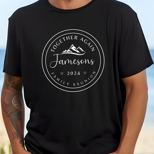 Custom Family Reunion Shirt, Personalized Camping Shirt, Family Love Tee, Family Together Shirt, Family reunion gift, Customized family gift