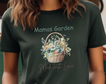 Wild Flower Shirt for Mom, Florist Shirt Gift, Floral Shirts, Botanical Shirts, Meadow Flower Shirts, Best Friend Gift, Gardening  T-Shirts
