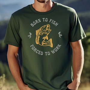 Funny fishing Tee, Fishing gift for Dad, gift for son, son-in-law, First fishing shirt, Angling shirt, Anglers gift, Present for Fisherman