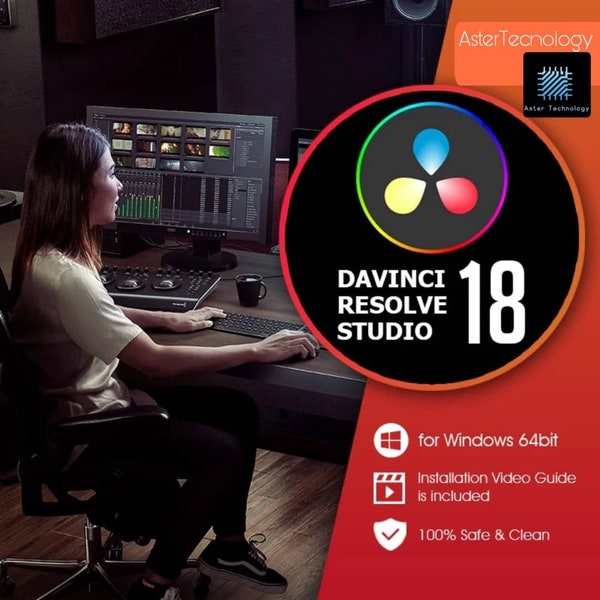 DaVinci Resolve Studio 18 LIFETIME for Windows