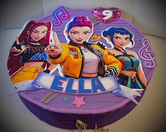 Kpop  Piñata | Musical Birthday Party/ Huntrix pinata/ kpop fiesta