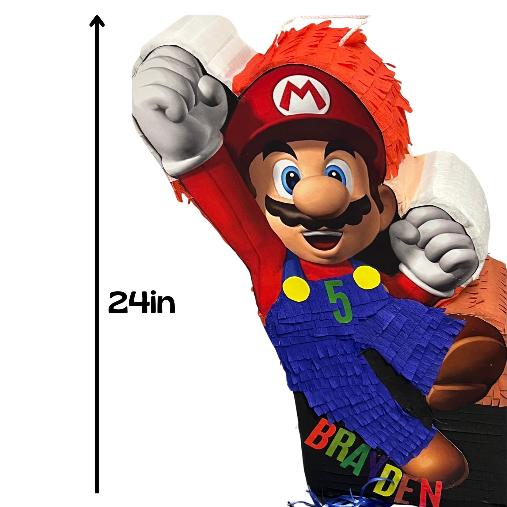 Mario Bros Pinata, 24in Birthday Party Decoration - Etsy
