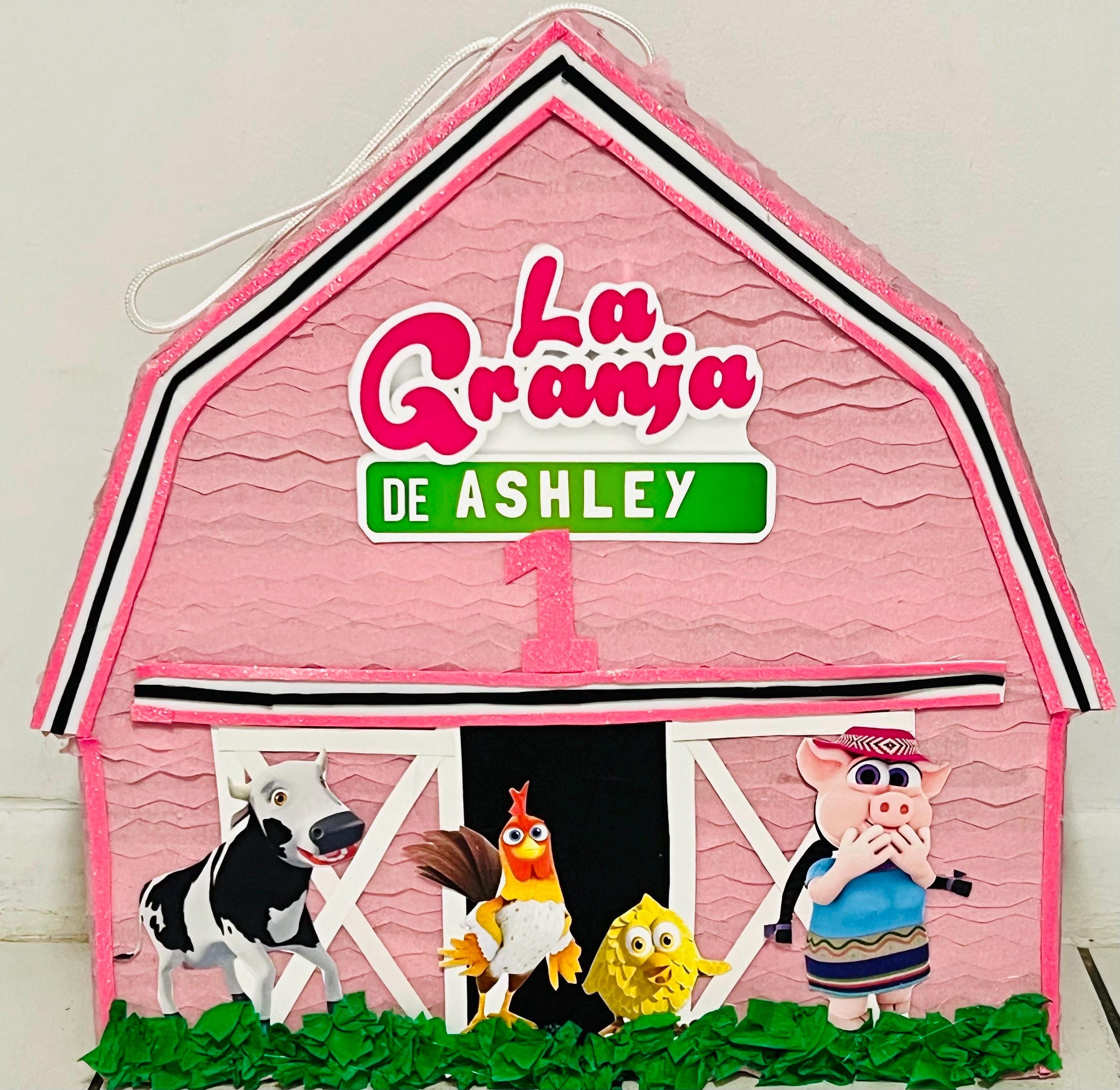 PINATA GRANJA para niñas / piñata granja de Zenón, image size:2711x2639