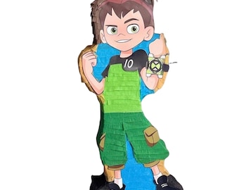 Pinhata do Reboot de Ben 10 | Decoração para Festa de Aventuras Alienígenas