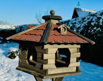 Pinda voederhuisje met gaas excl vogelvoer   Tuinartikelen kopen
