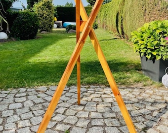 Moulin à Vent De Jardin Hexagonal En Bois DARLUX Avec Roulements à Billes Rouge/Bleu/Vert/Noir H70 Cm Résistant Aux Intempéries - France