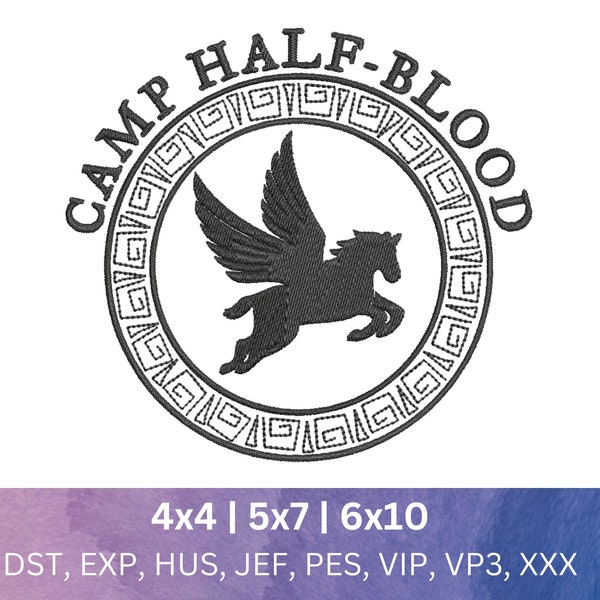 camp half blood embroidery design olympian machine camp half embroidery pattern greek embroidery file half blood machine embroidery percy