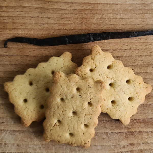 Biscotti Frollini Veg e Glutenfree, con ingredienti biologici,  Artigianali