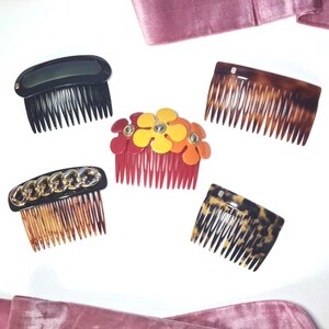 *NEW* Alexandre De Paris rhinestone comb hairpiece Vintage French Alexandre De Paris Art Deco Style Hair Comb  main image 3