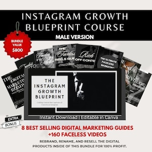 Faceless Digital Marketing Bundle MRR & PLR Guides DFY