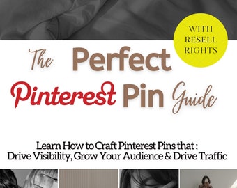 Pinterest Pin guide| Pinterest Templates | Pinterest Templates Canva | Pinterest Pins Pinterest Pin Design DFY| Done-For-You Passive Income