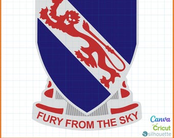 アメリカ陸軍第 187 歩兵連隊「ラッカサンズ」第 101 空挺師団 - ロゴ