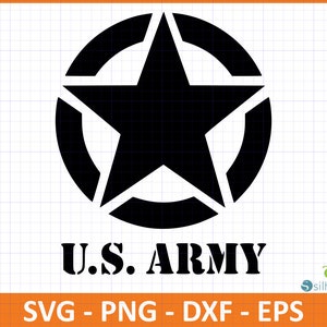 US Army Logo Sign Vectors,SvG,PnG,DxF,EpS file,Instant download,Digital download for creators,Ready for Cricut,Silhouette,Military Logo Sign