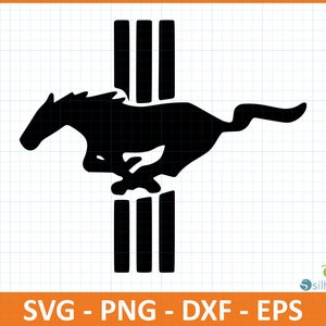 Ford Mustang car sign logo icon SvG,PnG,DxF,EpS file,Instant download,Digital download for creators,Ready for Cricut,Icon for tshirt,mug