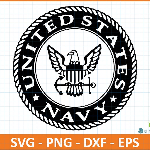 United States Navy Seal Logo,SvG,PnG,DxF,EpS file,Instant download,Digital download for creators,Ready for Cricut,Silhouette,Military Sign