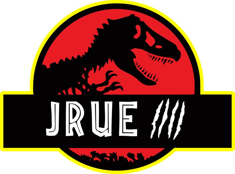 Custom Personalized Jurassic Park Sign Logo,svg,png,dxf,eps,digital ...