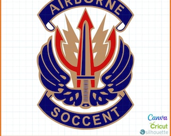 アメリカ陸軍第 7 特殊部隊グループ (7th SFG) - ベレー帽 フラッシュ