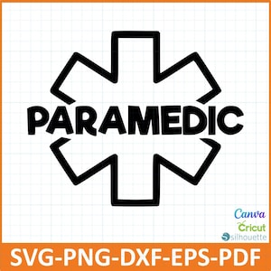 Paramedic svg png dxf eps pdf,Paramedic Shirt Design,Cut Files for Cricut Silhouette Canva Sublimation,paramedic Nurse Shirts,Sweatshirt,mug
