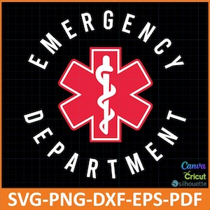 Emergency Department svg png dxf eps pdf,EM Shirt Design,Cut Files for Cricut Silhouette Canva Sublimation,EM Nurse Shirts,Sweatshirt,mug