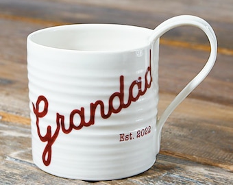 Personalised Grandad or Grandpa Extra Large Mug