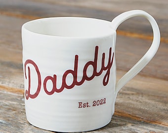 Personalised Daddy Extra Large Mug