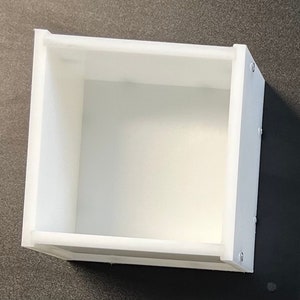 Square HDPE / PP re-usable Mold For Epoxy Resin Molds  - Simple