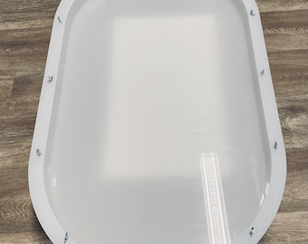 Oval HDPE Reusable Table MOLD Makers Reusable Epoxy Oval Mould/Mold - Free shipping to EU Members