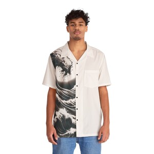 Men's Hawaiian Shirt - Embrace Coastal Vibes with this Stylish Beachy Design