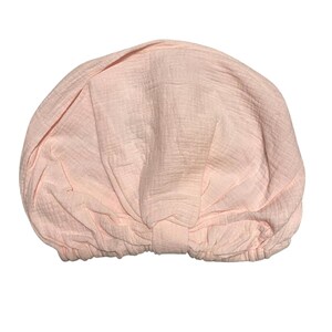 Antique 1910 1920s Victorian French Night Cap Bonnet Silk