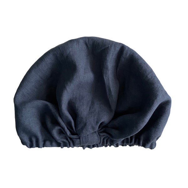 Soft Linen Sleeping Bonnet Sleep cap