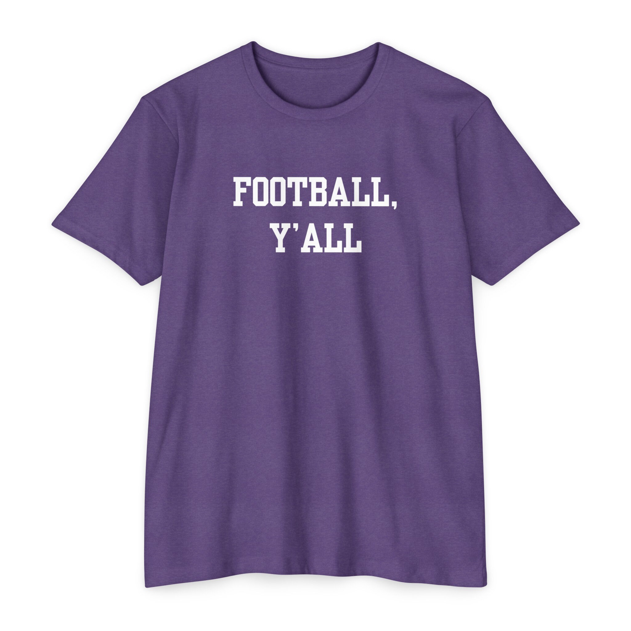 Football Y'all Unisex Jersey T-shirt- Football Fan, Sports Tee