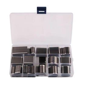 26/39-Piece Leather Hole Punch Cutter Set, Alloy Steel, Assorted Shapes, Various Sizes, DIY Leathercrafts Belts Phone Holsters Punching Tool