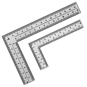 Righello ad angolo retto, in acciaio inossidabile, mini a forma di L, strumento di misurazione quadrato, misurazione del layout, accessori per la lavorazione del legno, calibro di marcatura