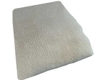 Lona de malla para alfombras, poliéster y algodón, tela para tapices, manualidades de bordado DIY, material para ganchos de pestillo, kit de costura