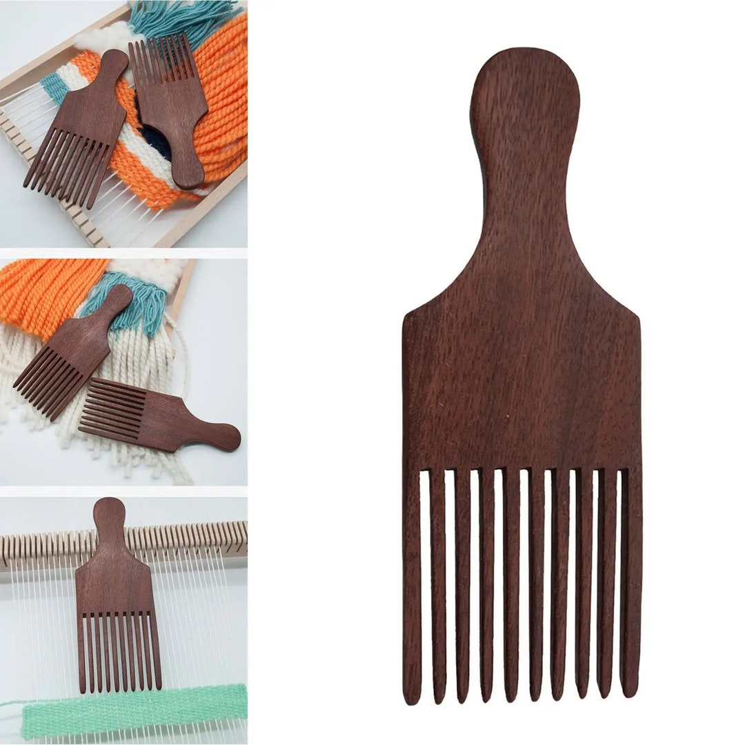 Tapestry Weaving Fork, Wood Loom Comb, Fabric Loom, Weaving Tools