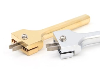 Leather Punch Tool, DIY Magnetic Button Clasp Snaps Installation Device, Adjustable Vent Punching Buckle Accessory, Leathercraft Hole Making